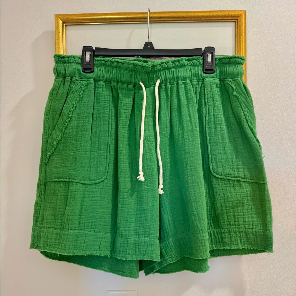 New Melissa Nepton Green Women's Shorts